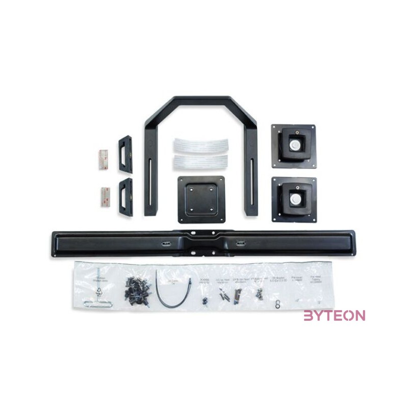 DUAL MONITOR & HANDLE KIT 17-26IN 16.3KG VESA MIS-D