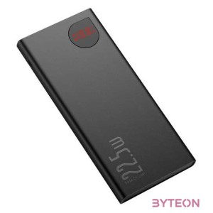 Powerbank Baseus Adaman Metal, 10000mAh,22.5W (fekete)