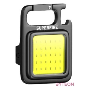 Flashlight Superfire MX16, 600lm, 500mAh, USB-C