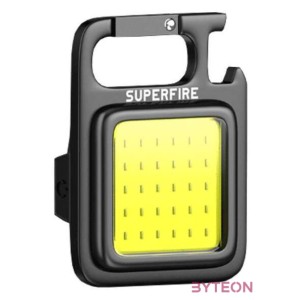 Flashlight Superfire MX16, 600lm, 500mAh, USB-C