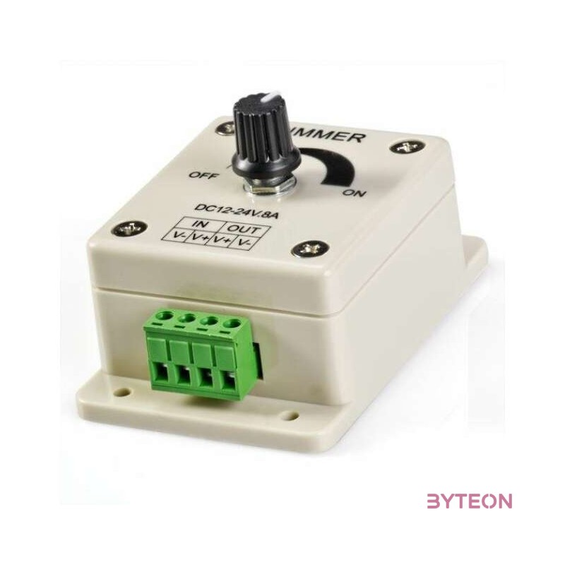 OPTONICA LED szalag dimmer 96W, 8A, potméterrel