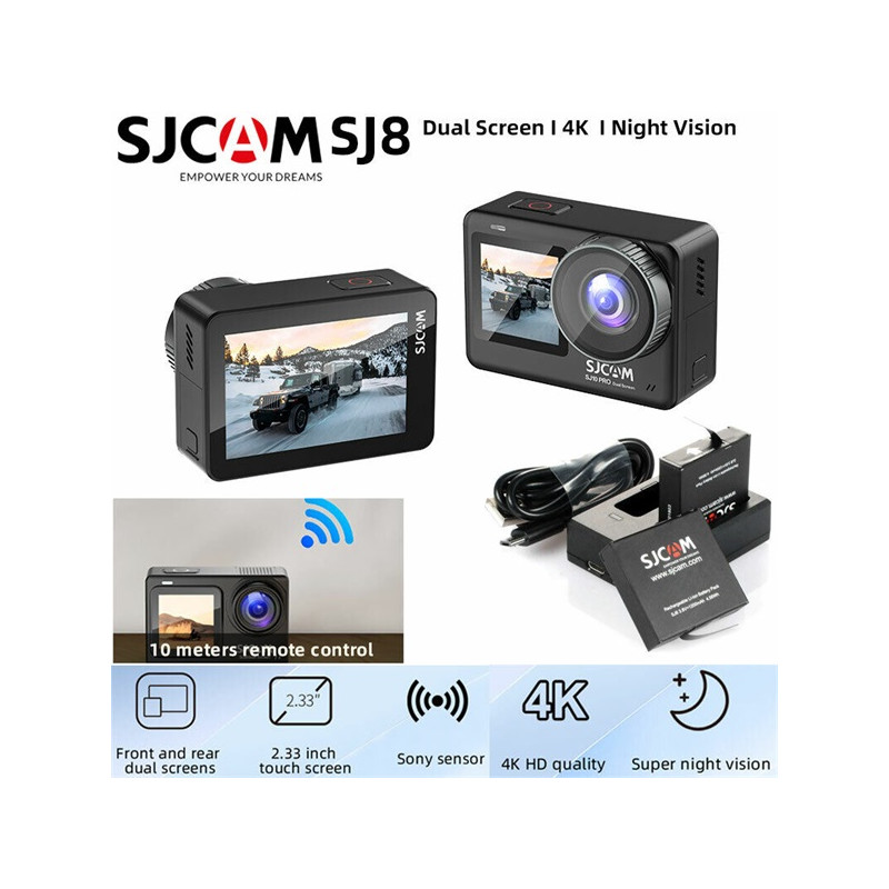 SJCAM SJ8 Dual Sportkamera