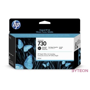 HP 730 Eredeti Tintapatron Fotófekete