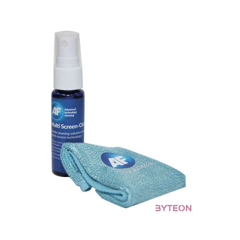 AF XMCA25MF Tisztítófolyadék mikroszálas kendővel (25 ml)