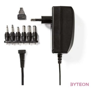 Nedis Univerzális hálózati adapter (3-12V , 2.25A) Fekete