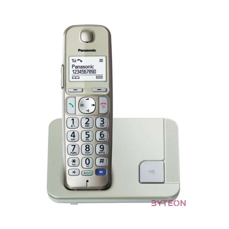 Panasonic KX-TGE210PDN DECT fehér vezetéknélküli telefon (KX-TGE210PDN)