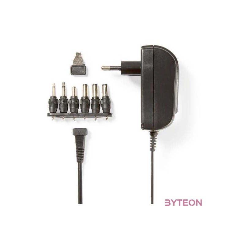 Nedis Univerzális hálózati adapter (3-12V , 1.5A) Fekete