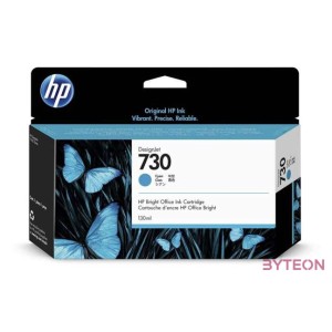 HP 730 Eredeti Tintapatron Cián