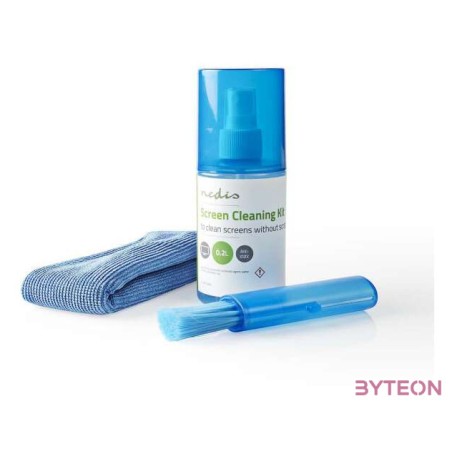 Nedis CLSN120BU 200 ml Képernyőtisztító készlet