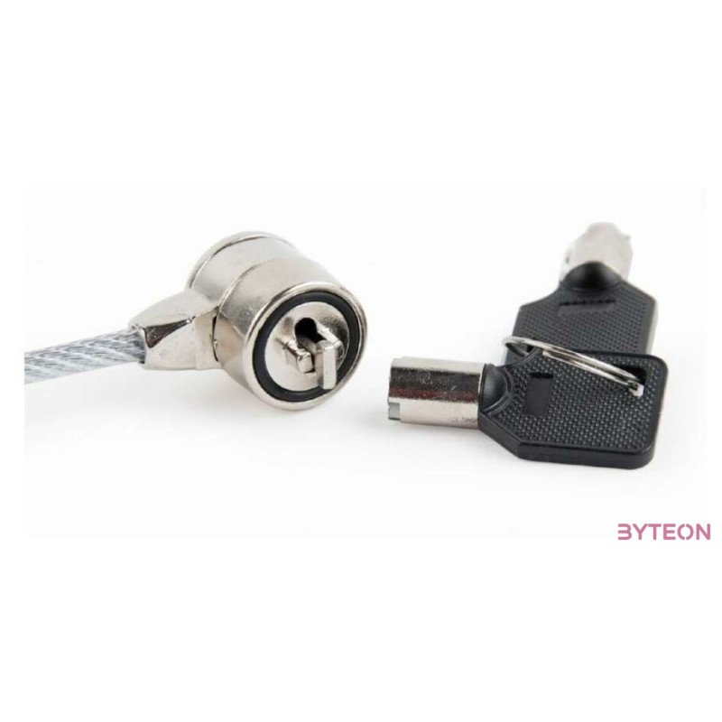 Gembird LK-CL-01 Notebook zár Szürke