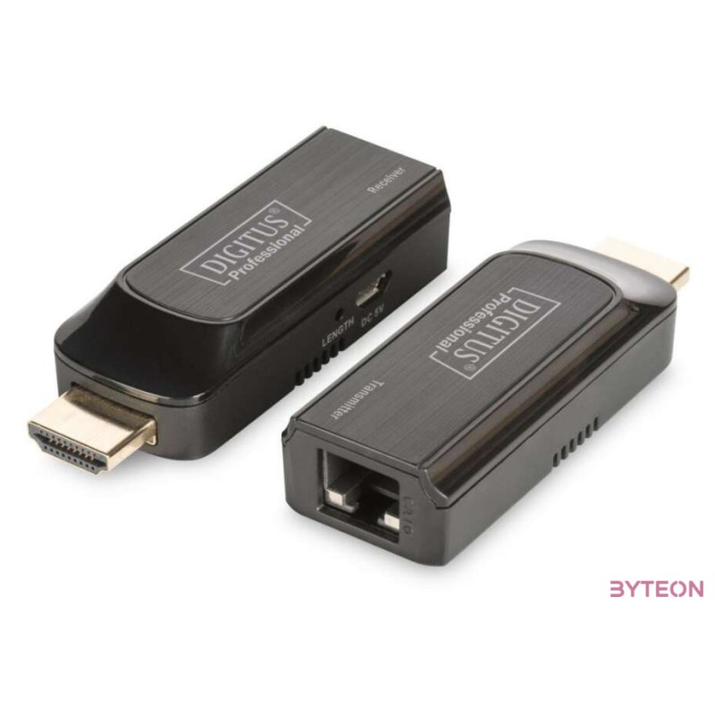 Digitus DS-55203 HDMI Extender UTP kábelen 50m - Fekete