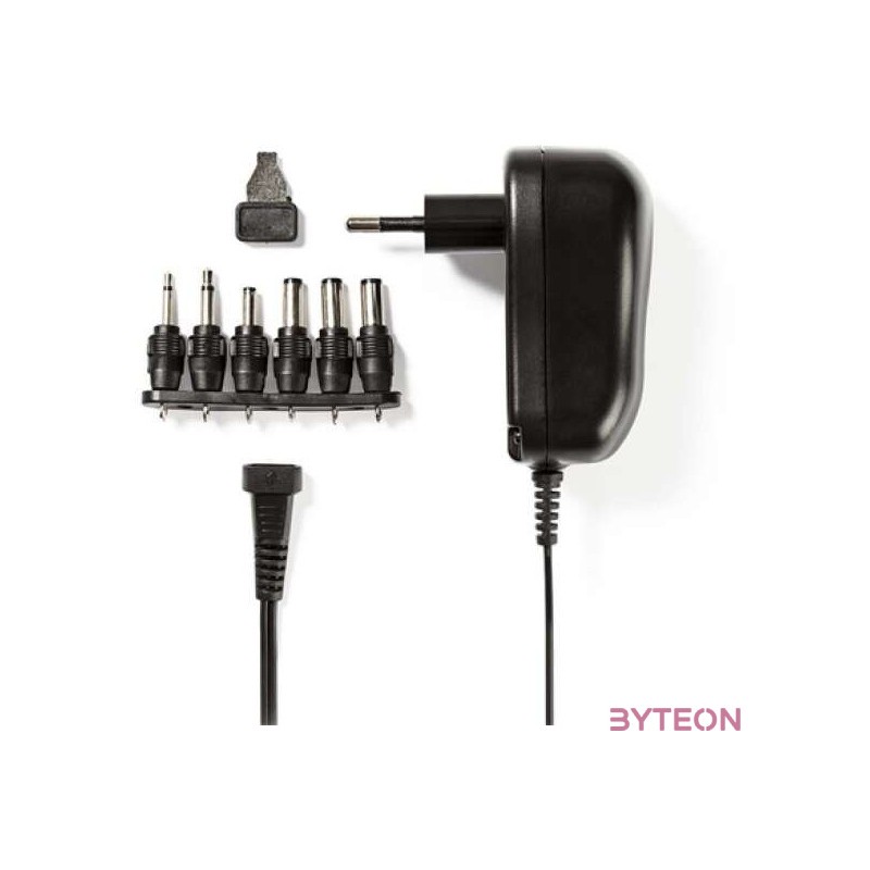 Nedis Univerzális hálózati adapter (3-12V , 1A) Fekete