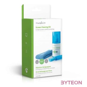 Nedis CLSN120BU 200 ml Képernyőtisztító készlet