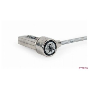 Gembird LK-CL-01 Notebook zár Szürke