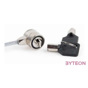 Gembird LK-CL-01 Notebook zár Szürke