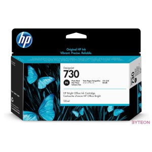 HP 730 Eredeti Tintapatron Fotófekete