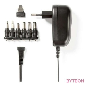 Nedis Univerzális hálózati adapter (3-12V , 1A) Fekete