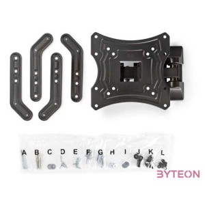 Nedis TVWM1430BK 23-55 LCD TV,Monitor fali tartó Fekete