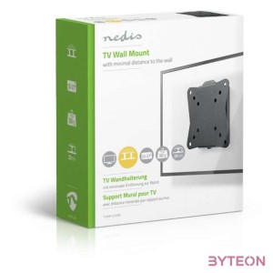 Nedis TVWM1010BK 13-27 LCD TV,Monitor fix fali tartó Fekete