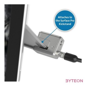 Kensington K62044WW Kábeles Biztonsági Zár Microsoft Surface Pro Tablet-PC Számára