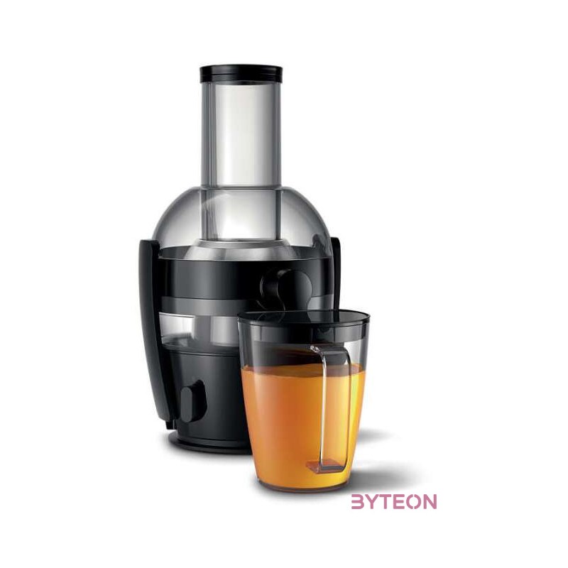 Philips HR1855,70 Viva Collection Gyümölcscentrifuga - Fekete,Ezüst