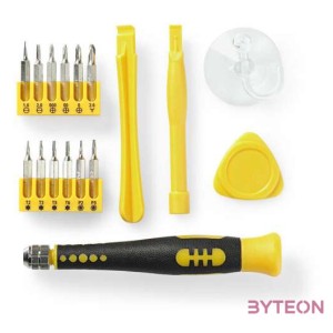 Nedis CSTS10017 Szerszámkészlet 17 az 1-ben - Számítógépek Okostelefonok és Táblagépek Javításához