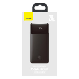 Powerbank Baseus Bipow 10000mAh, 20W (black)