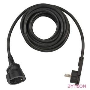 Brennenstuhl 1-es hosszabbítókábel derékszögű lapos dugasszal - 5 méter