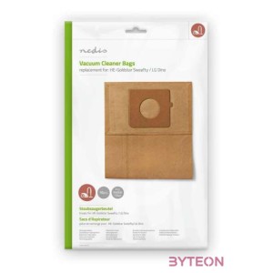Nedis DUBG110HOL10 Porszívózsák HE-Goldstar Sweefty,LG Dino helyettesítő (10 db , csomag)