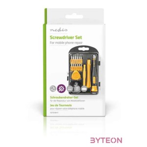 Nedis CSTS10017 Szerszámkészlet 17 az 1-ben - Számítógépek Okostelefonok és Táblagépek Javításához