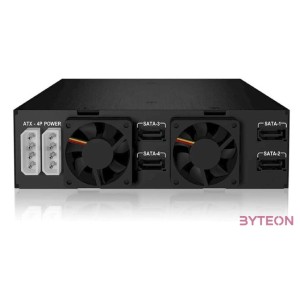 RaidSonic Icy Box IB-2242SSK 4x 2.5 - 5.25 Mobile Rack (SATA,SAS - SATA)