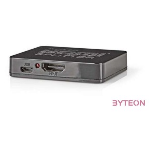 Nedis 2 Portos HDMI Elosztó Fekete (1 PC - 2 Kijelző)