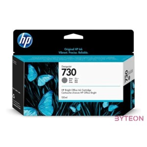 HP 730 Eredeti Tintapatron Szürke
