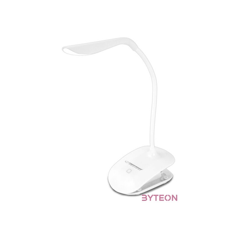 Esperanza Deneb LED CLIP Asztali lámpa - Fehér