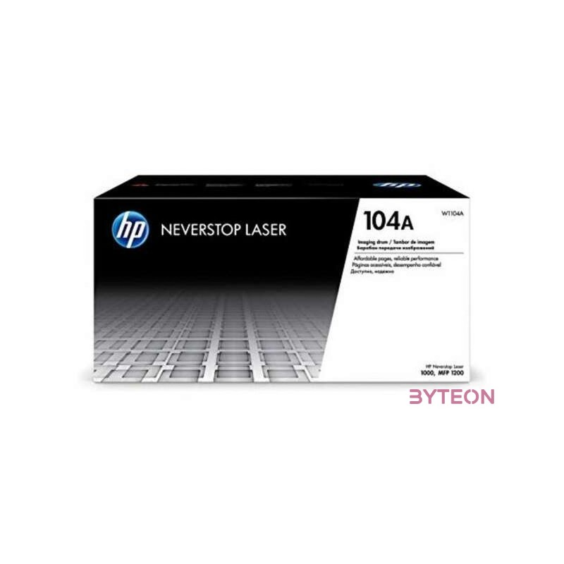 HP No. 104A Eredeti Dobegység Fekete