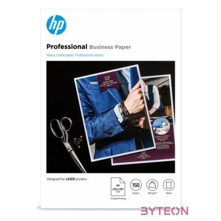 HP Professional Matte A4 fotópapír (150 db,csomag)