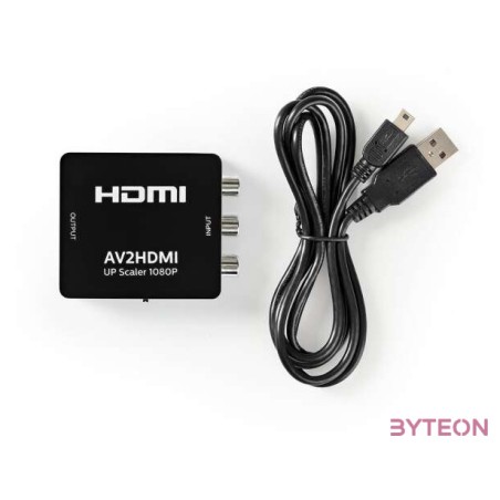 Nedis 3xRCA (RWY) anya - HDMI anya Kompozit Video-HDMI Konverter