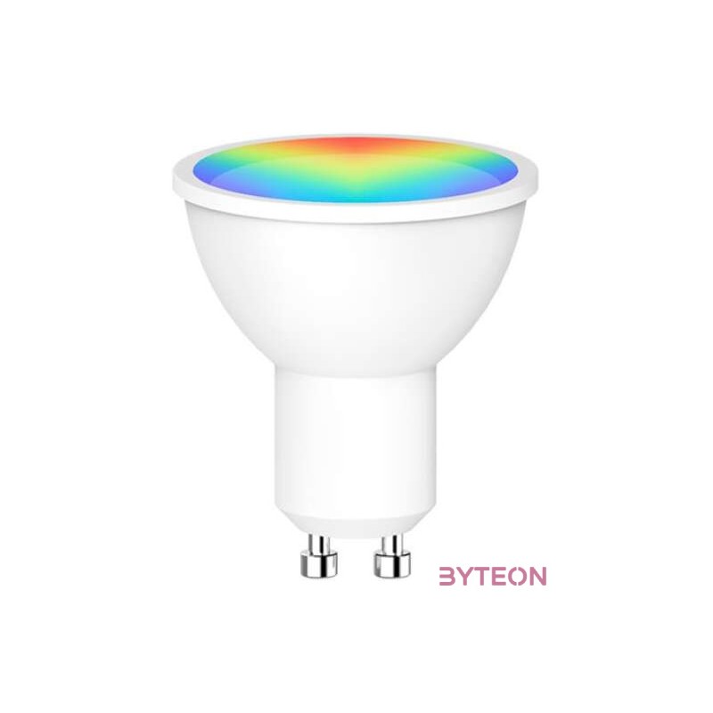 Denver LED okos izzó 5W 300lm 2700K GU10 - RGB