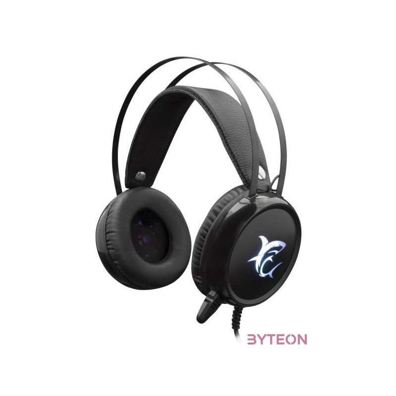White Shark Margay Gaming Headset - Fekete