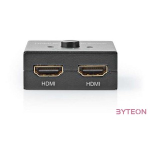 Nedis 2x HDMI anya - 1x HDMI anya elosztó,kapcsoló