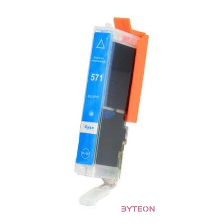 ECO (Canon CLI-571XL) Tintapatron Cián (Chipes)
