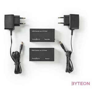 Nedis HDMI CAT5 hosszabbító (HDMI anya  RJ45 anya - HDMI anya  RJ45 anya)