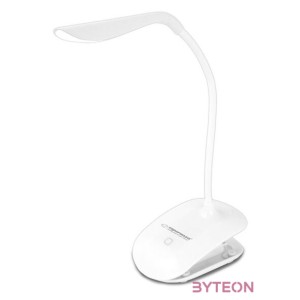 Esperanza Deneb LED CLIP Asztali lámpa - Fehér