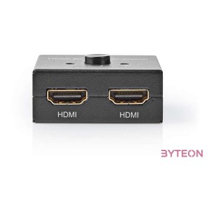 Nedis 2x HDMI anya - 1x HDMI anya elosztó,kapcsoló
