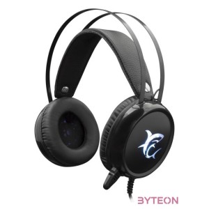 White Shark Margay Gaming Headset - Fekete