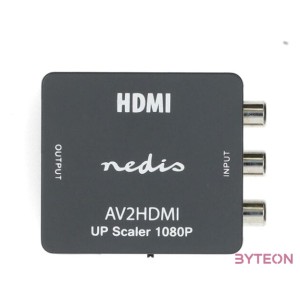 Nedis 3xRCA (RWY) anya - HDMI anya Kompozit Video-HDMI Konverter