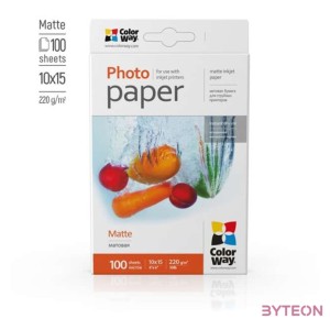 Colorway PM2201004R 10x15 fotópapír (100 db,csomag)