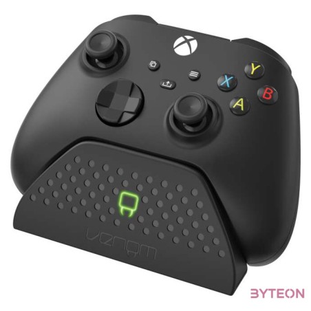 Venom VS2880 Xbox Series X,S Fekete Töltőállomás  1 db Akkumulátor