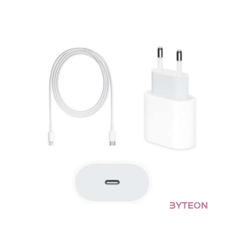 BlackBird BH1146 Hálózati USB-C töltő 18W  USB-C - Lightning kábel - Fehér