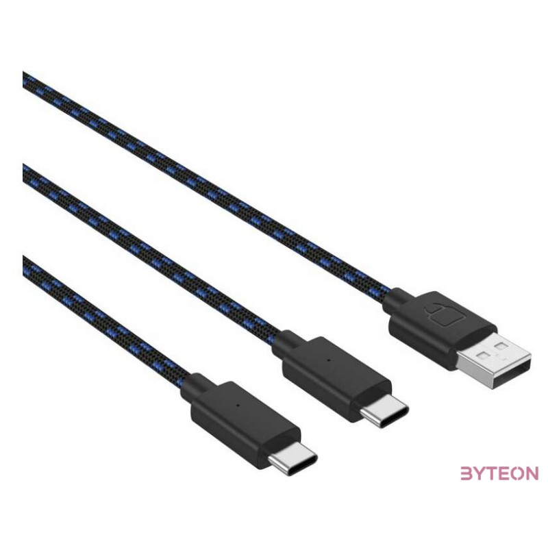 Venom VS5002 PS5 Dual Play & Charge USB Type-C Töltőkábel - 3m